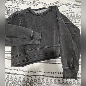 Free People Cropped Sweatshirt